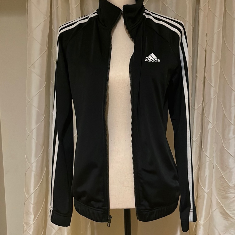 Adidas zip up - size S